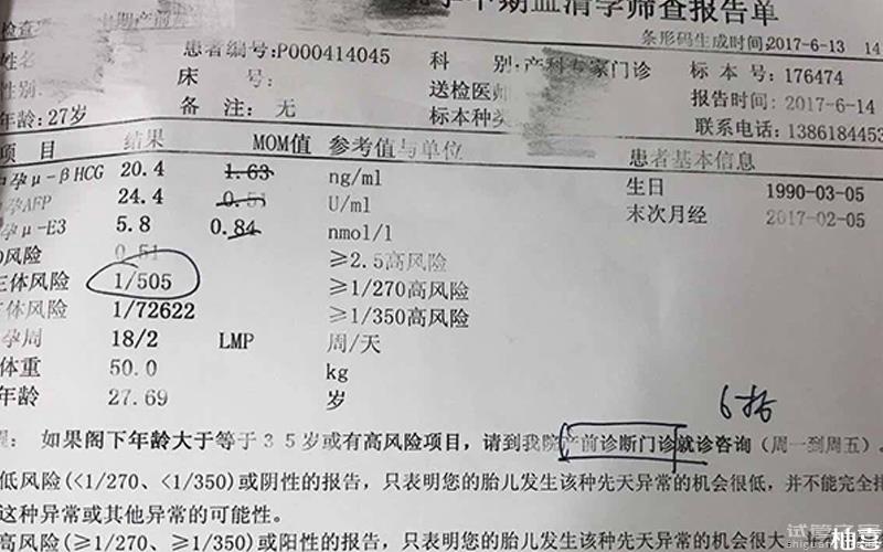 ue3與孕周的對(duì)照表解析，低于、高于正常范圍都不好